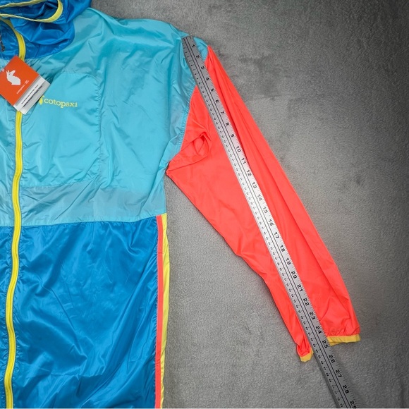 Cotopaxi Teca Windbreaker Mens XXL Full Zip Ultralight Hooded Jacket NWT New - Picture 7 of 15